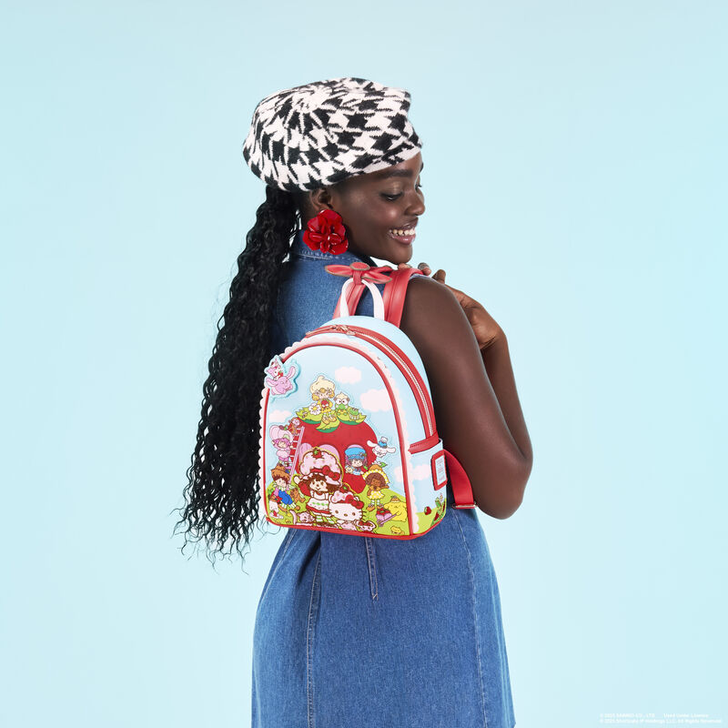 Sanrio Hello Kitty & Friends x Strawberry Shortcake Scented Mini Backpack LFlifestyle1 view 2